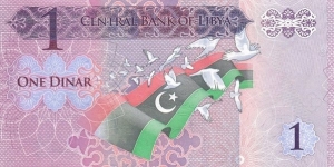 Banknote from Libya