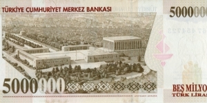 Banknote from Turkey