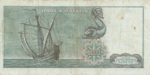 Banknote from Italy