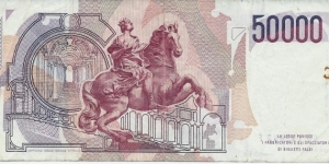 Banknote from Italy