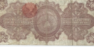 Banknote from Mexico