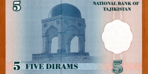 Banknote from Tajikistan