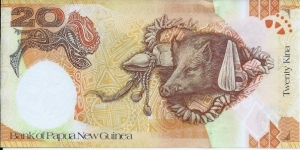 Banknote from Papua New Guinea