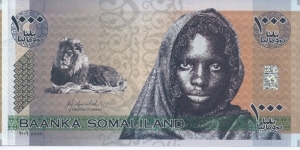 SOMALILAND - 1.000 - Shilin Soomaali / Shillings - pk CS 1a - 