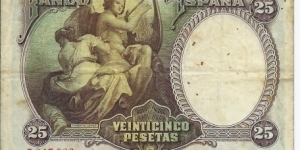 Banknote from Spain