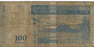 Banknote from Madagascar