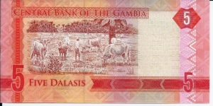 Banknote from Gambia