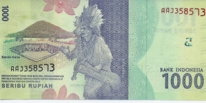 Banknote from Indonesia