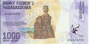 Banknote from Madagascar