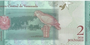 Banknote from Venezuela