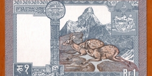 Banknote from Nepal