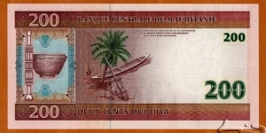 Banknote from Mauritania