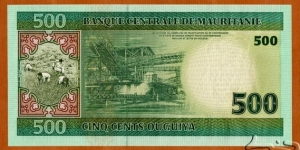 Banknote from Mauritania