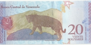 Banknote from Venezuela