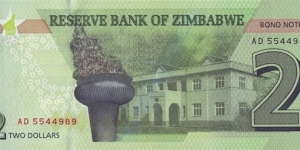 Banknote from Zimbabwe