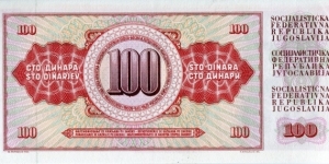 Banknote from Yugoslavia