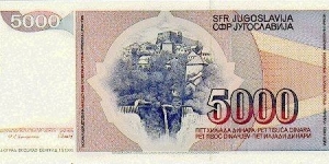 Banknote from Yugoslavia