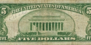 Banknote from USA