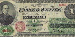 USA 1 Dollar
1862
Treasury Note Banknote