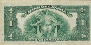 Banknote from Canada