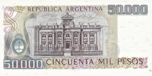 Banknote from Argentina