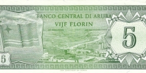 Banknote from Aruba