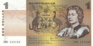 AUSTRALIA 1 Dollar
1983 Banknote