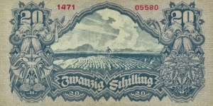 Banknote from Austria