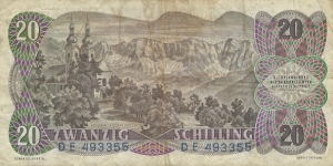 Banknote from Austria