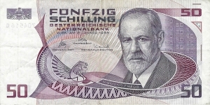 AUSTRIA 50 Schilling
1986 Banknote