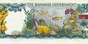 Banknote from Bahamas