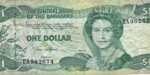 BAHAMAS 1 Dollar
2002 Banknote