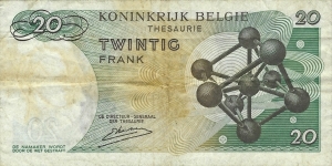 Banknote from Belgium