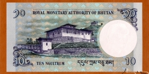 Banknote from Bhutan