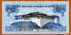 Banknote from Bhutan