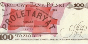 Banknote from Poland