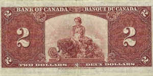 Banknote from Canada