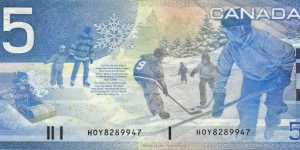 Banknote from Canada