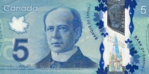CANADA 5 Dollars
2013 Banknote