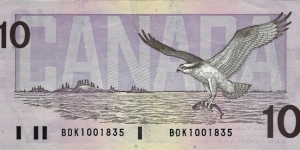 Banknote from Canada