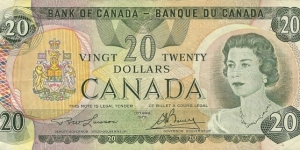 CANADA 20 Dollars
1979 Banknote