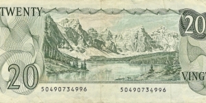 Banknote from Canada