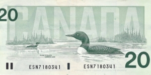 Banknote from Canada