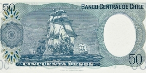 Banknote from Chile