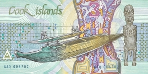 Banknote from Cook Islands