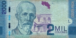 COSTA RICA
2000 Colones
2009 Banknote