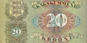 Banknote from Estonia