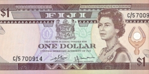 FIJI 1 Dollar
1980 Banknote