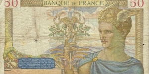 Banknote from France