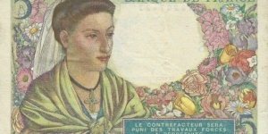 Banknote from France